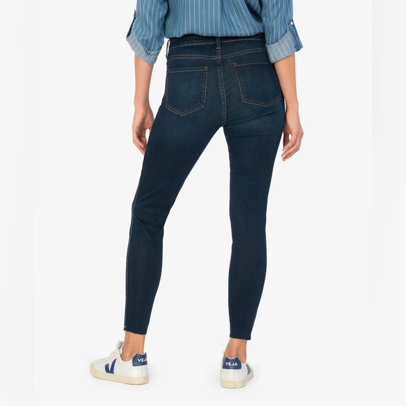 Kut From the Kloth Connie High Rise Ankle Skinny Jeans Size 6 - Picture 2 of 14